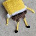 Knitted SpongeBob