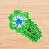 Crochet Flower Hair Clip Pattern PDF + Video Tutorial