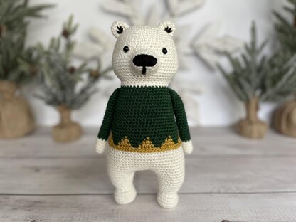 Nanook the Polar Bear Amigurumi