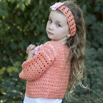 Girls crochet 2025 cardigan pattern