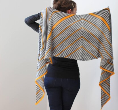 Trigonometry shawl