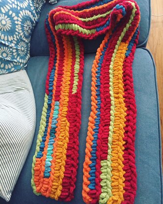 Easy Ribbed Scarf