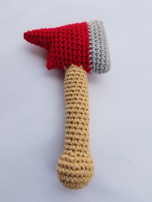 Fireman's axe baby rattle