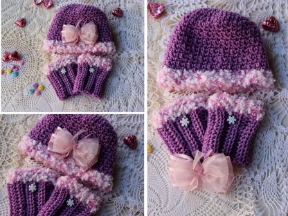 Pretty Perfections Hat and Boot Cuffs