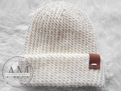 CARTER knit-look fisherman beanie