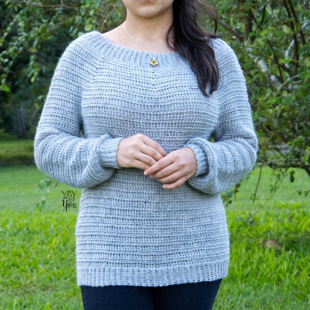 Round Yoke Sweater