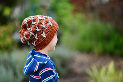 Birds of Feathers Slouch Beanie
