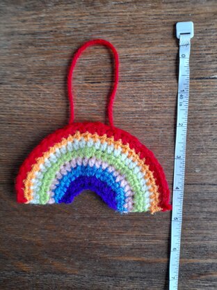 Little Rainbow applique/tree decoration