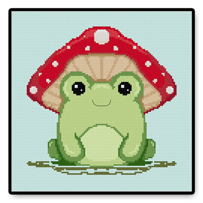 Frog - PDF Cross Stitch Pattern