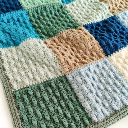 Happy Blocks Blanket