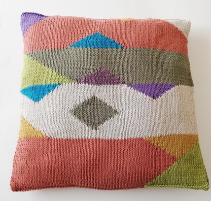 Colorblock cushion covers