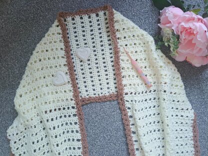 Crochet Edwardian Wrap/Shawl Pattern