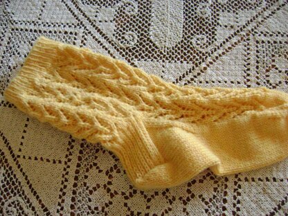 Castles in the Air Lacy Sock