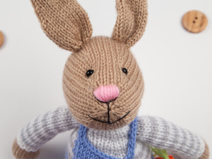 Bunny Rabbit in Deramores Studio Baby Soft DK - Downloadable PDF