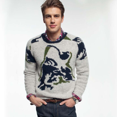 The Howling Sweater in Rowan Tweed