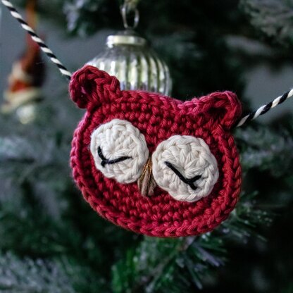 Christmas Owl Garland