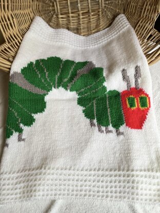 Very Hungry Caterpillar Baby Blanket