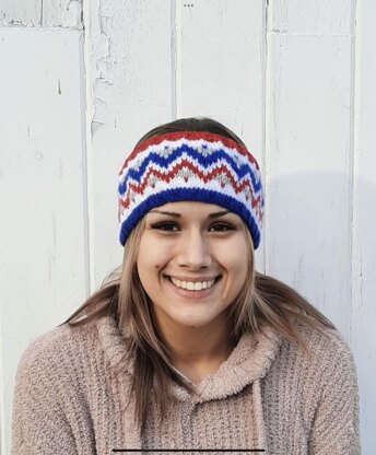 Double Zig Zag Headband