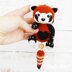 Keychain Red Panda