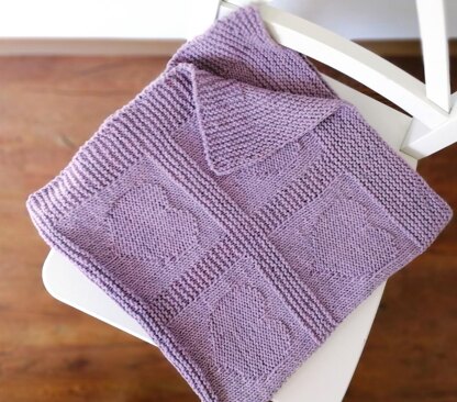 HEARTS Blanket (Aran Yarn)