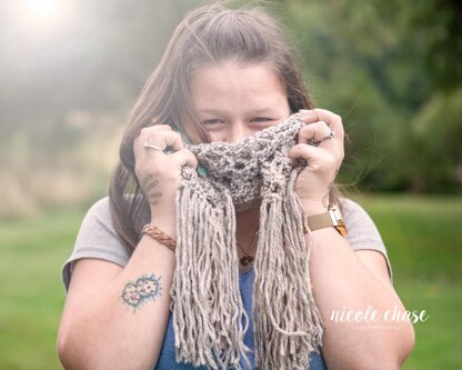 Cloudy Day Lace Scarf