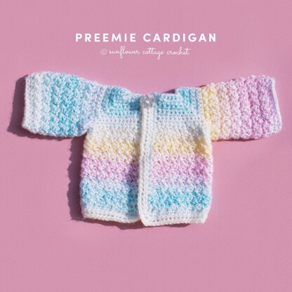 Preemie Cardigan