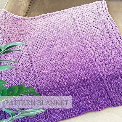 Radiance Blanket Pattern - knitting pattern