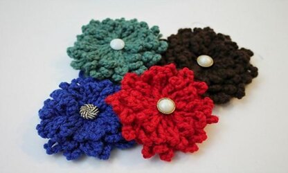 Loom Knitting Pattern Scarlett Flower