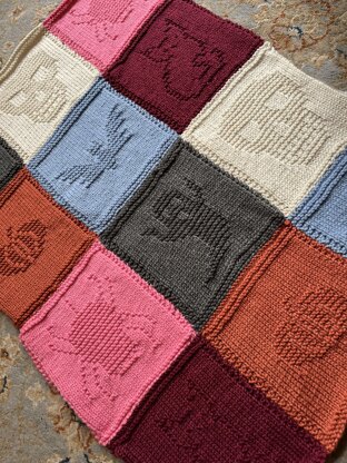 Halloween Patchwork Blanket