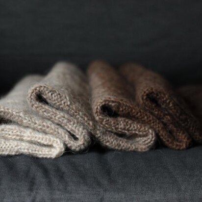 Plates blanket - knitting pattern