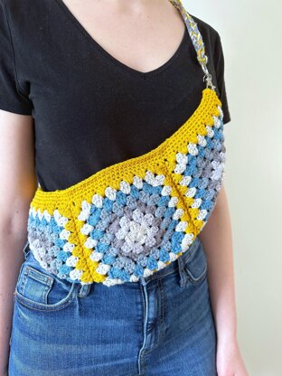 Granny Square Cross Body bag