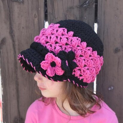 Lacy Newsboy Hat