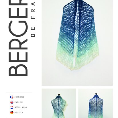 Shawl in Bergere de France Unic - Downloadable PDF