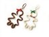 Crochet gingerbread ornaments Christmas hanging ornament Gingerbread boy girl Xmas gift tag Keepsake Christmas decoration Xmas patterns