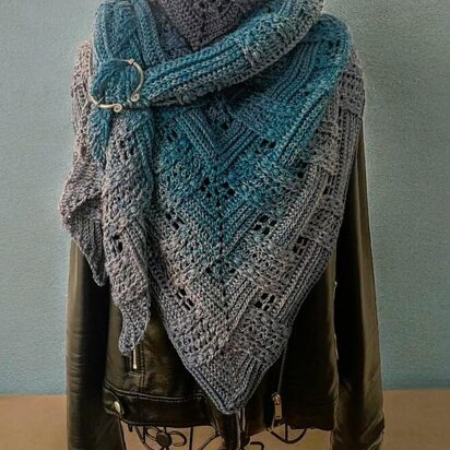 Triangular Scarf "Rhea"