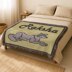 Raksha Blanket Queen Size Wolf Throw The Jungle Book Stroller C2C CROCHET PATTERN