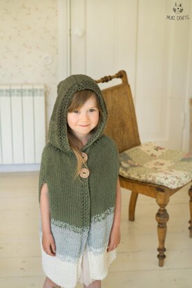 Sigrid Hooded Poncho