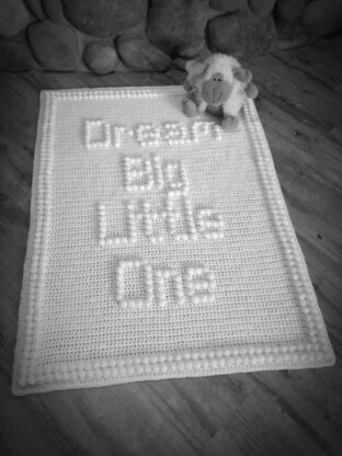 Dream Big Crochet Bobble Blanket