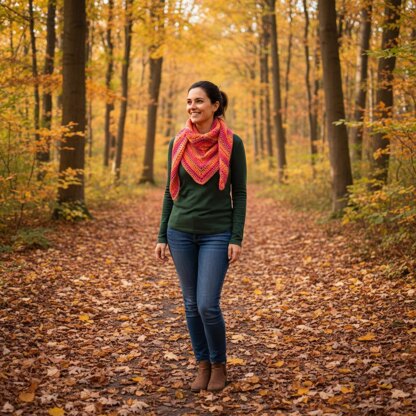 Ladies Scarf Crochet Pattern #692