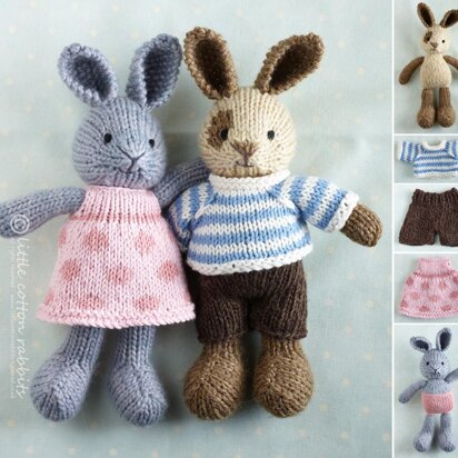Small rabbit - knitting pattern