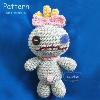 Voodoo scrump amigurumi crochet pattern