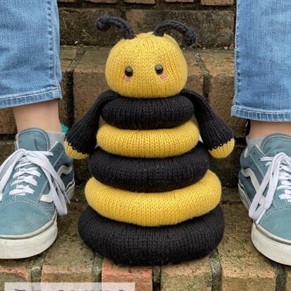 Bee Ring Stacking Toy