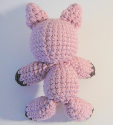 Pink Piggy Amigurumi