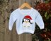 Christmas Penguin Jumper (11) to fit from birth to 3 years old