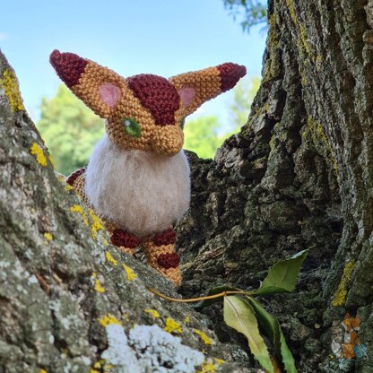 Teto from Nausicaä - Crochet Amigurumi Pattern - Downloadable PDF