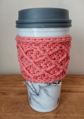 Rombus Coffee Cup Cozy