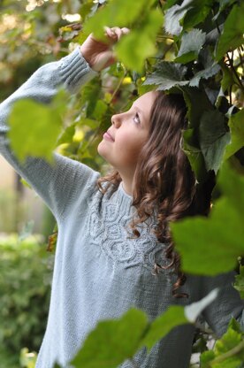 Fanciful Flower Sweater