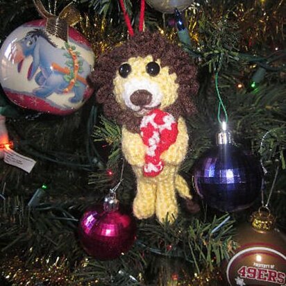 Lion Christmas Ornament