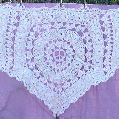 Hippie Wedding Shawl