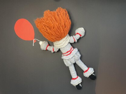 Creepy Clown amigurumi